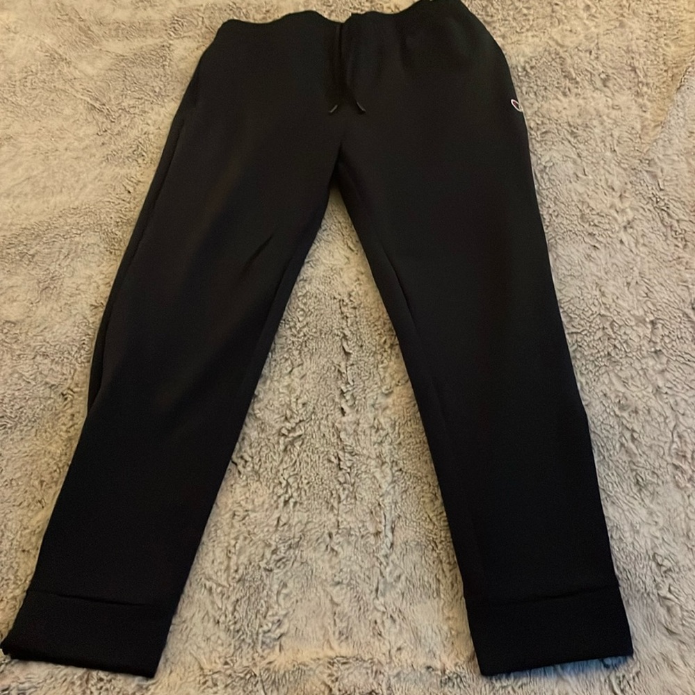 Champion Fitted Pants/Joggers Large Navy